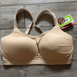 Moving Comfort Luna Sports Bra size 34D nude